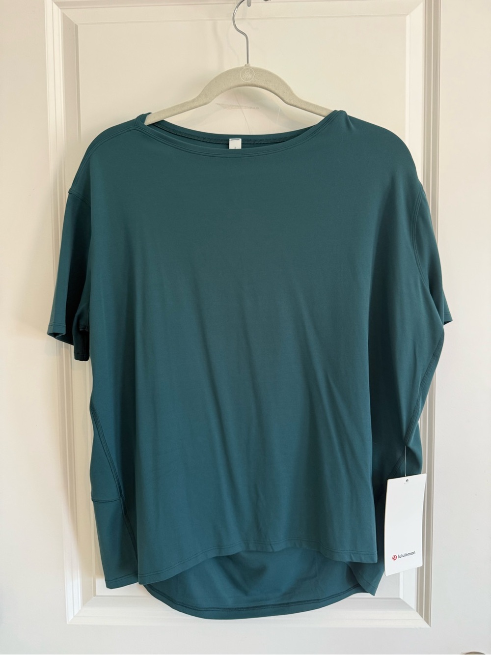 Lululemon Back in Action Short Sleeve Nulu Green Jasper - Picture 4 of 4